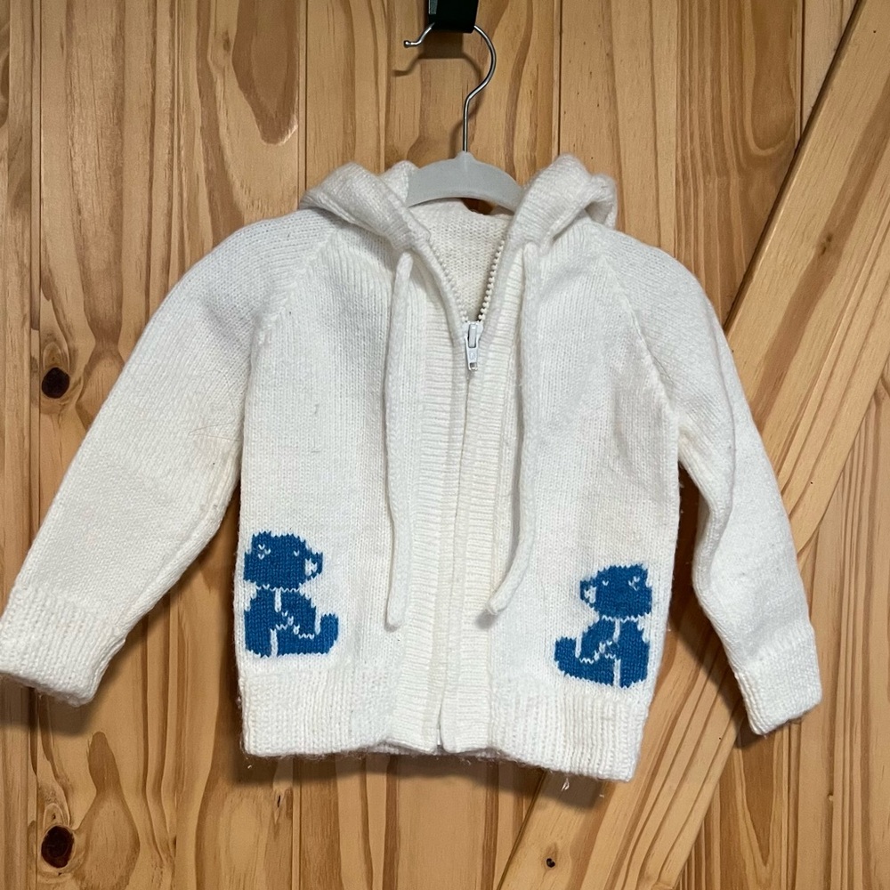 Vintage Handmade Infant Sweater